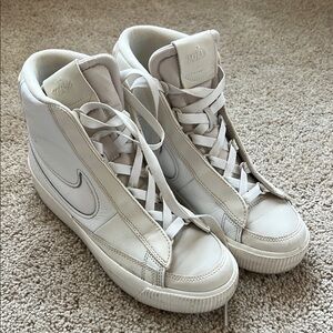 Nike Women's White High-Top Sneakers